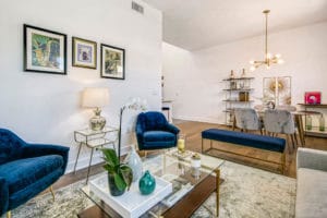 West Grove Pasadena condominiums, 125 Hurlbut Street - Living Room